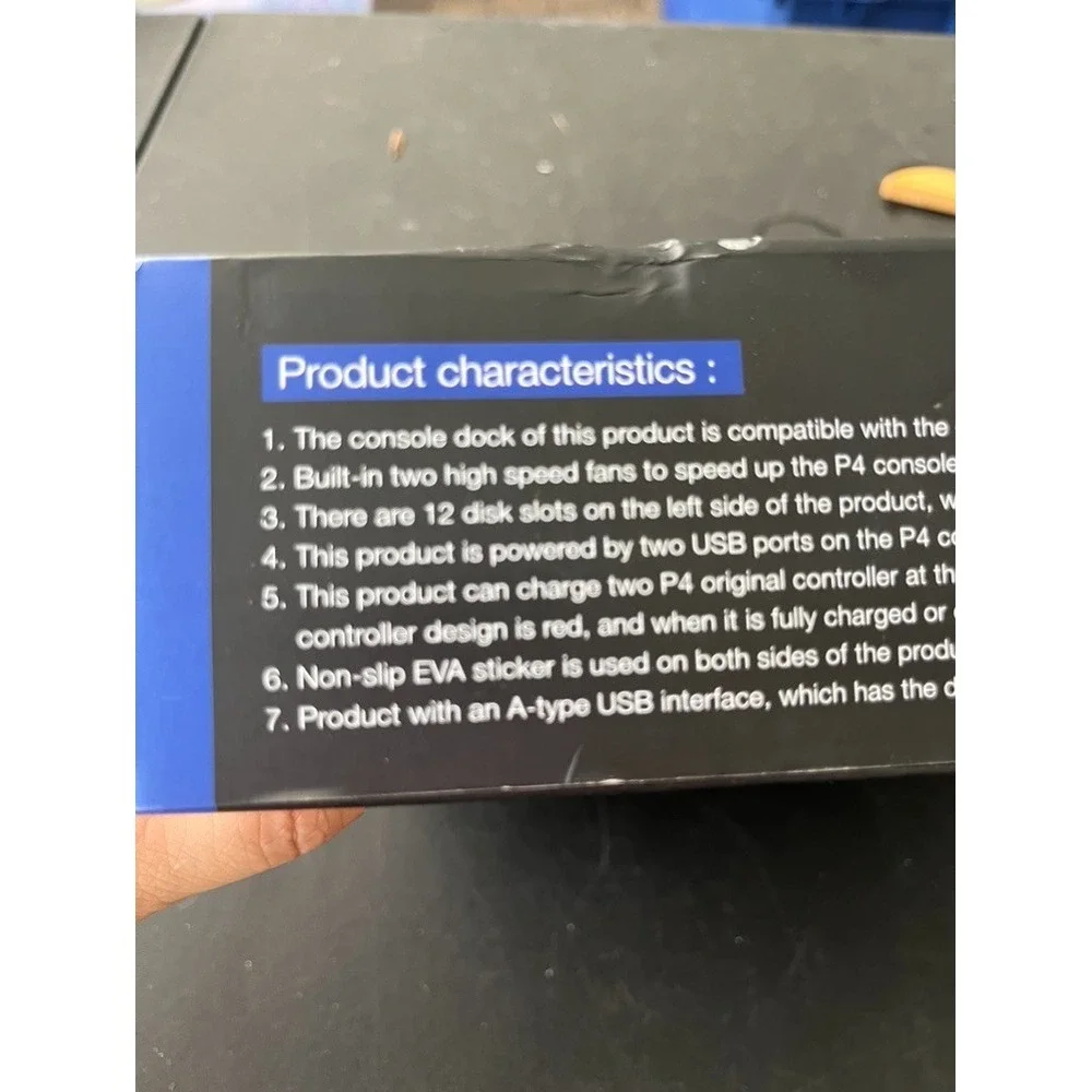 OIVO PS4 Multifunctional Cooling Stand Box PS4 Slim Pro Consoles